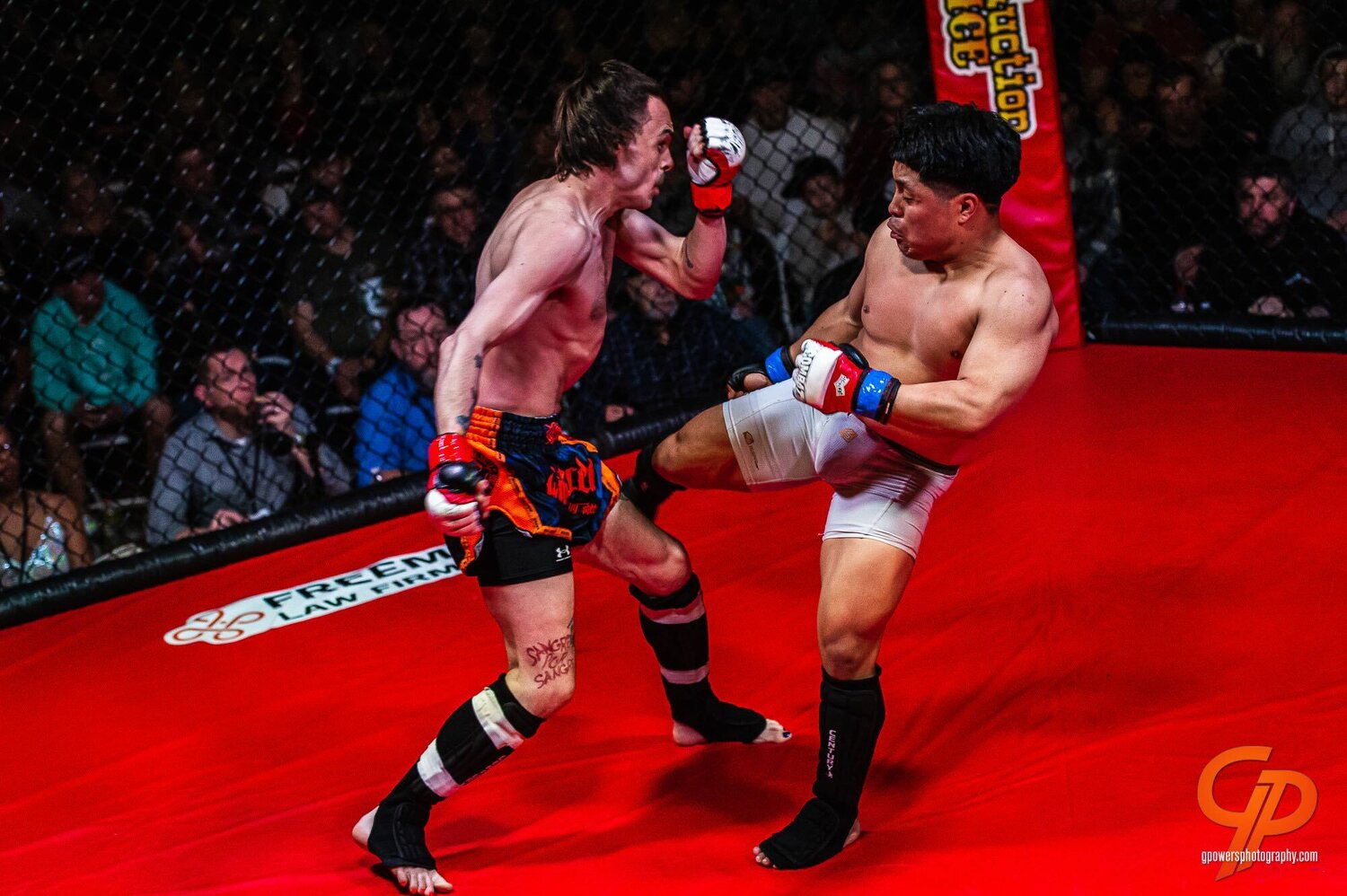 Eddie Matias is pictured at a recent fight in this photo provided by Gavin Powers of G. Powers Photography